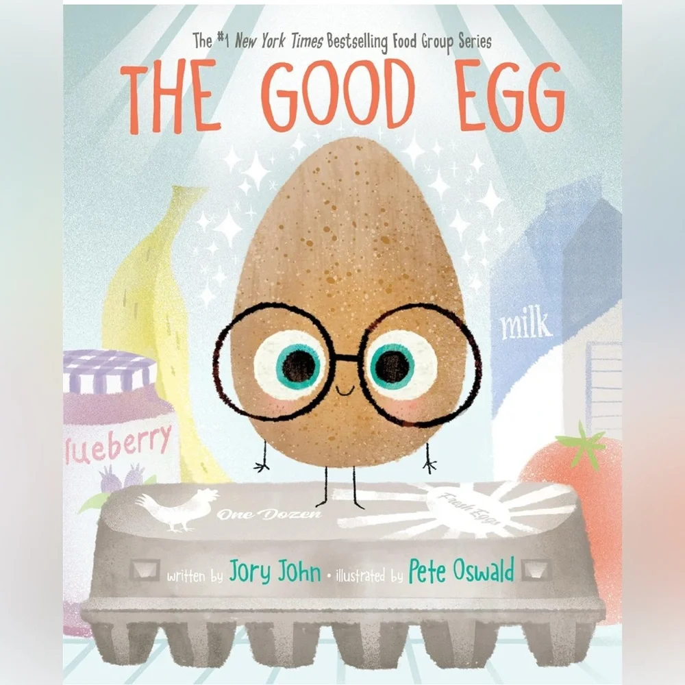 The Good Egg by Jory John & Pete Oswald – The Food Group Book 2 – Paperback